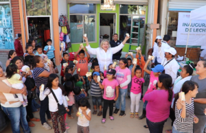 Inauguran punto de venta Liconsa en la Vicente Guerrero