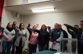 Toman protesta a la nueva planilla sindical del CBTA 146