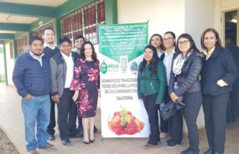 Imparten seminario sobre la tecnología para la producción de chile habanero en el CBTA 146