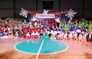 Celebran festival navideño de la Casa de la Cultura de San Quintín