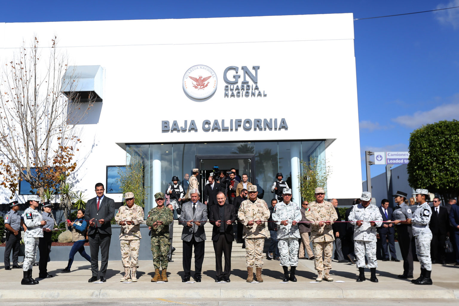 Inauguran El Primer Cuartel De La Guardia Nacional En Baja California