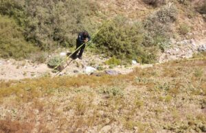 Localizan restos humanos en una cañada de San Quintín
