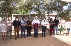 Entregan obra de barda perimetral en primaria de Santo Tomás