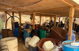 Catean narco laboratorio en la carretera libre Rosarito – Ensenada