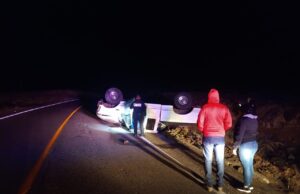 Muere joven en accidente al sur de San Quintín