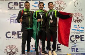 Conquista BC el oro en el Centroamericano de Esgrima en El Salvador