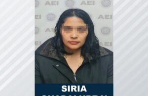 Detienen a mujer investigada por adquisición de objetos robados en Ensenada