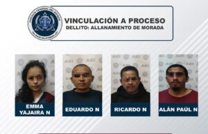 Vinculan a mujer y tres hombres por allanar un predio asegurado en Valle Verde, en Ensenada