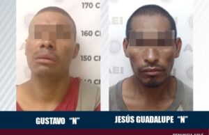 Envían a prisión preventiva a dos sujetos que portaban cuchillos en la vía pública