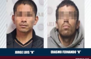 Recluye FGE a par de sujetos con órdenes de aprehensión en Ensenada