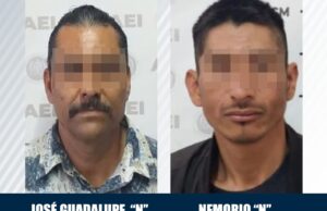 Capturan agentes de la FGE a dos sujetos buscados por violencia familiar en Ensenada