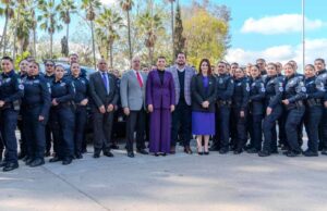 Celebra Burgueño convenio con gobernadora para implementar el Escuadrón Violeta en Tijuana