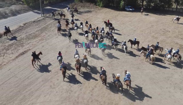 Cabalgata aniv ejido 87 Ajusco (1)