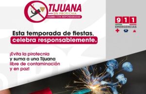 Reitera Ayuntamiento a celebrar fiestas de Año Nuevo sin pirotecnia en Tijuana