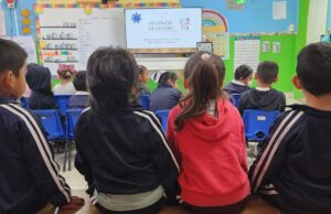 Imparten plática sobre prevención del delito en preescolar Pedro Moreno, en San Quintín