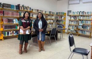 Exponen a Bienestar Municipal las necesidades de la biblioteca en Villa Jesús María