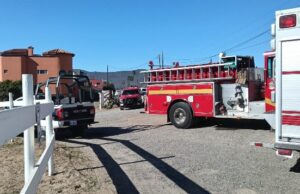 Muere calcinado tras incendio en campo turístico cerca de la Lengüeta Arenosa en Ensenada