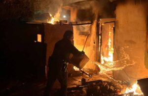 Controlan incendio en predio abandonado de San Quintín