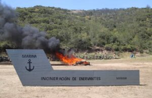 Incineran cerca de 300 kilos de cocaína en Ensenada