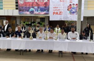 Celebran torneo de Futsal con 28 equipos de telesecundarias en San Quintín