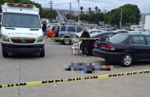 Muere hombre cerca del banco del Bienestar en Ensenada