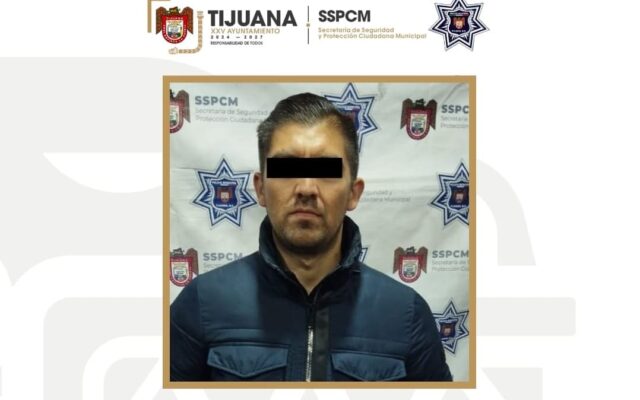 policía detenido tijuana
