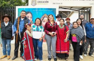 Asiste Miriam Cano a Fiesta Patronal del Pueblo Triqui en San Quintín