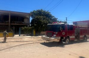 Un lesionado tras explosión de mina de gas en domicilio del fraccionamiento San Quintín