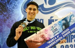 Representará nadador de BC a México en los II Juegos Panamericanos Junior Asunción 2025