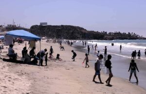 Visitaron más de 14 mil personas las playas de Ensenada el pasado fin de semana