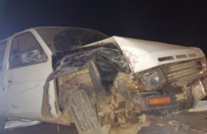 Chocan conocidos frente al campamento El Vergel en San Quintín