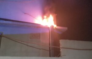 Controlan incendio en domicilio del fraccionamiento Costa Mar en Camalú