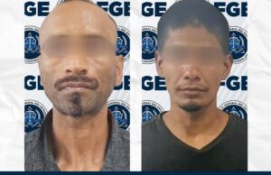 Vincula FGE a dos hombres por diversos delitos en Ensenada