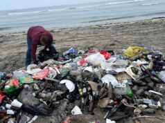 Levantan más de 600 kilos de basura en playa céntrica de San Quintín