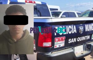 Retienen ciudadanos a presunto asaltante en colonia de San Quintín