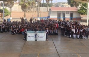 Involucran a los niños con el «Reciclatón» en la primaria Emiliano Zapata en San Quintín