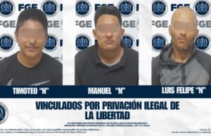 Vinculan a tres hombres por privación de la libertad en San Quintín
