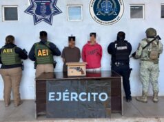 Detenidos con un revólver mientras ingerían bebidas embriagantes en San Quintín
