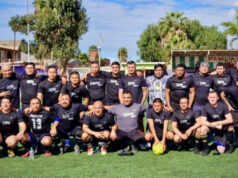 Triunfa equipo de Ensenada en Noveno Torneo Futbolístico del Día del Policía en San Quintín