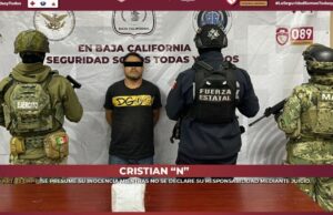 Capturan a «El Chilango» con marihuana, cristal y cocaína en San Quintín