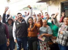 Dialoga Armando Ayala con residentes de Maneadero y Punta Colonet