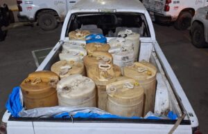 Incautan 900 litros de gasolina en la carretera Ensenada – Tecate