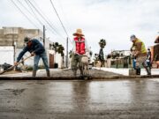 Rehabilitan calles del ex ejido Chapultepec en Ensenada