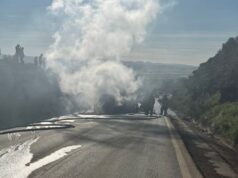 Suman 19 detenidos por disturbios e incendios en todo Baja California
