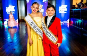 Regina Prieto y Paul Camacho se coronan Reyes Infantiles del Gran Carnaval Ensenada 2026