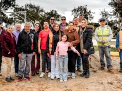 Impulsa Claudia Agatón espacios públicos dignos para fortalecer la convivencia en Punta Banda I