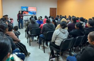 Imparte CEJUM capacitación a beneficiarias de Tarjeta Violeta en San Quintín