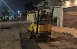 Avanzan acciones de bacheo en 12 vialidades en diversos sectores de Ensenada