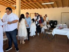 Celebran jornada de Matrimonios Colectivos en Bahía de los Ángeles