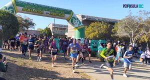 Conmemoran carrera atlética por el XX aniversario de la Facultad de Ingeniería y Negocios de San Quintín
